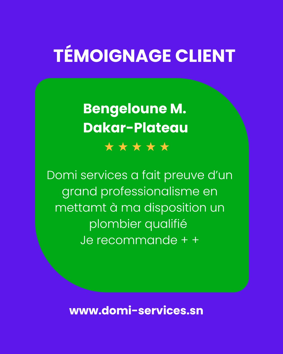 Témoignage Client 1